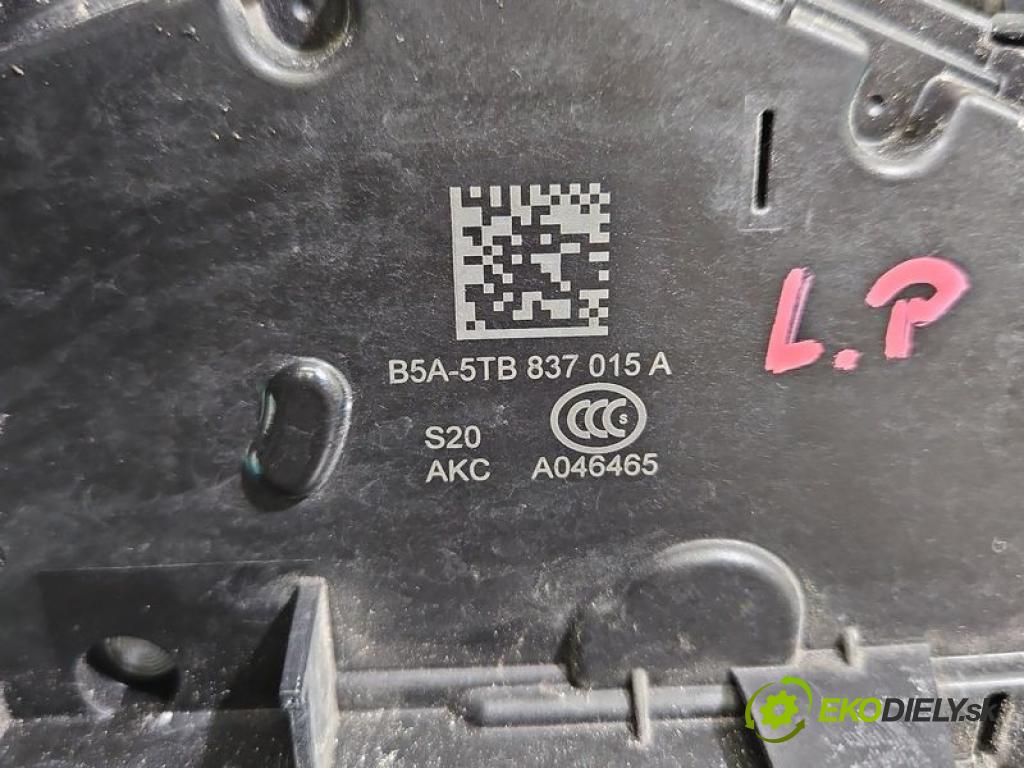 Skoda Fabia III 2014-2021 1.0 TSI 95 hp manual 70 kW 999 cm3 5- zámek přední levý 5TB837015A
