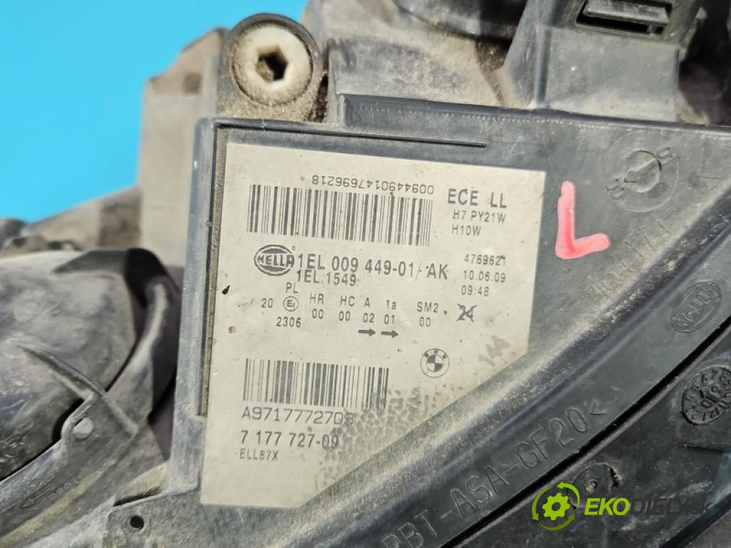 Bmw 5 E60 2003-2010 2.0d 163 HP automatic 120 kW 1995 cm3 4- Reflektor: ľavý 7177727 (Kľučka dverí ostatné)