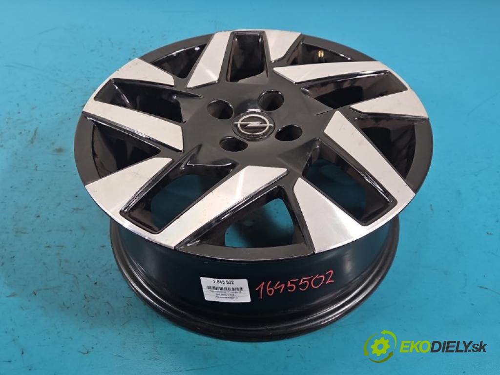 Opel Mokka B 2020- 1.2 T 131 HP manual 96 kW 1199 cm3 5- Disk hliník 17" komplet 9835097480