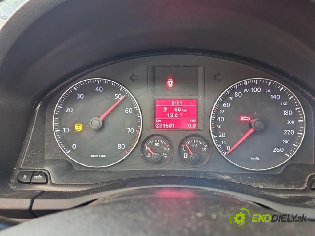 Vw Golf V 2003-2009 1.6 8V 102 hp manual 75 kW 1595 cm3 5- Přístrojová deska 1K0920863A (Přístrojová deska)