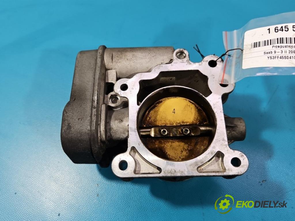 Saab 9-3 II 2002-2012 2.0 T 175 HP manual 129 kW 1998 cm3 4- klapka 12791257 (Škrtiaca klapka)