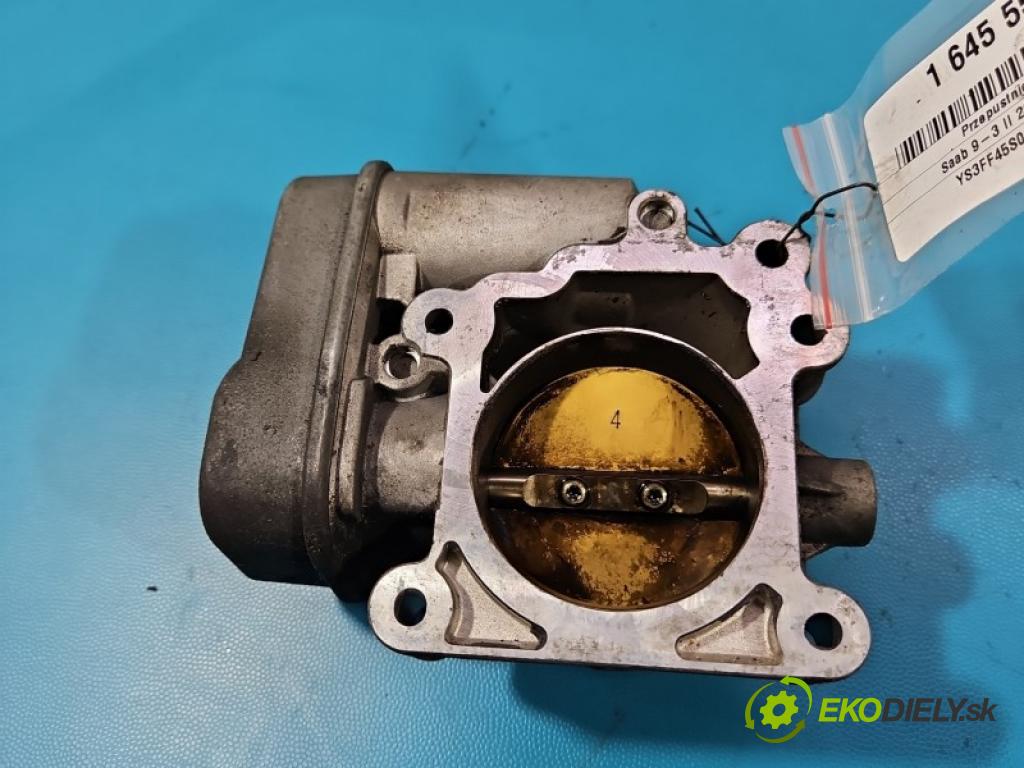 Saab 9-3 II 2002-2012 2.0 T 175 HP manual 129 kW 1998 cm3 4- klapka 12791257 (Škrtiaca klapka)