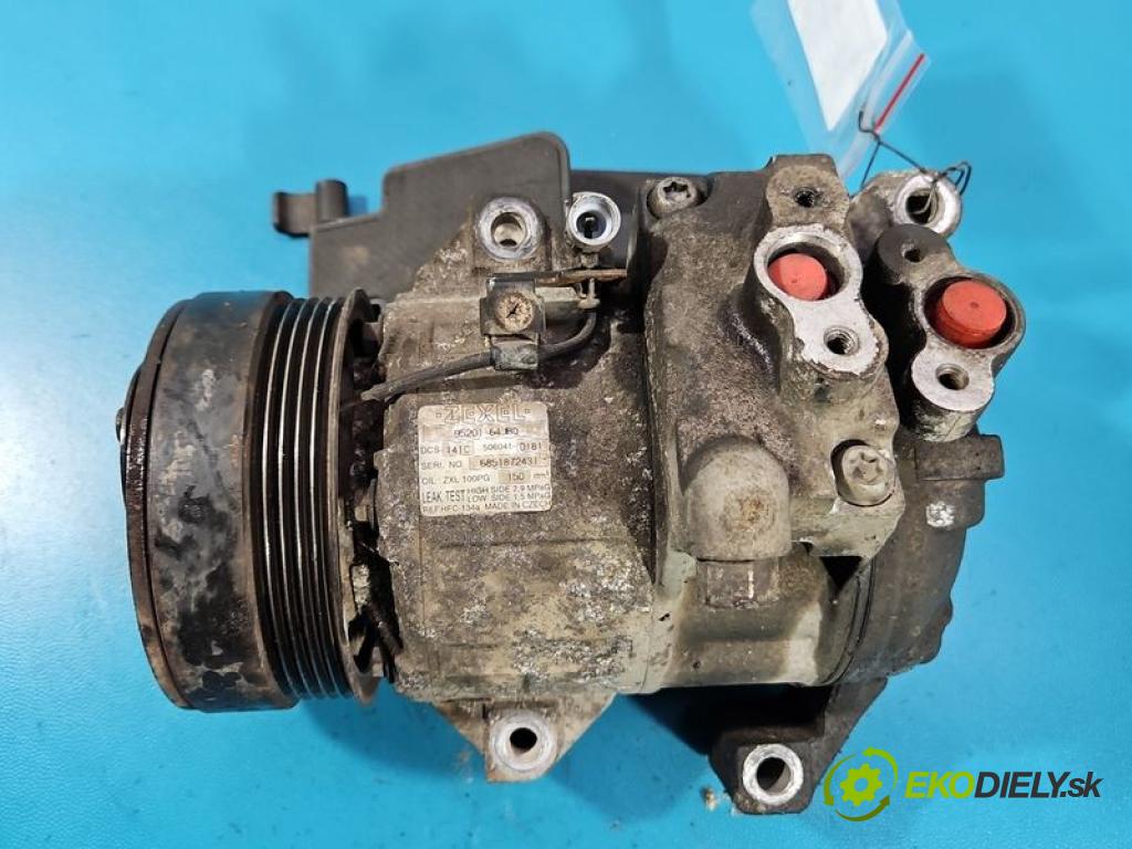 Suzuki Grand Vitara II 2005-2014 2.0 16V J20A 140 hp manual 103 kW 1995 cm3 5- Kompresor: klíma 95201-64JB0 (Kompresor klimatizace)