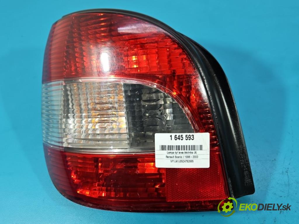 Renault Scenic I 1996-2003 1.6 16V 107 HP manual 79 kW 1598 cm3 5- světlo zadní levé blatník: