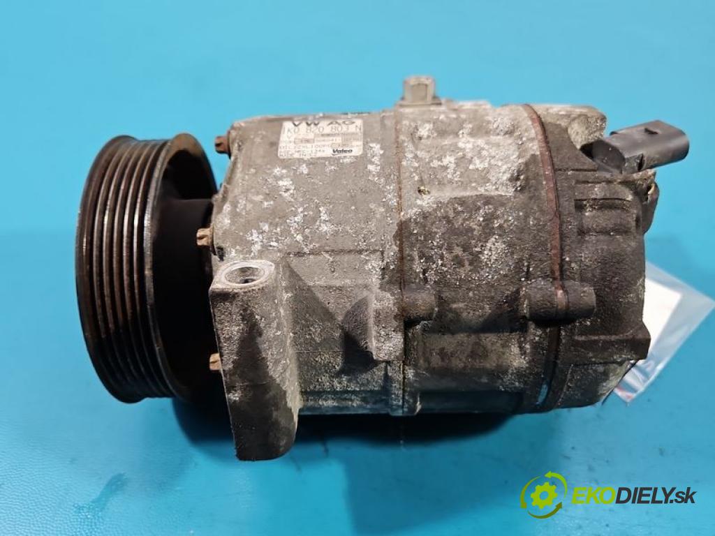 Vw Golf V 2003-2009 1.6 8V 102 HP manual 75 kW 1595 cm3 5- Kompresor: klimatizácie 1K0820803N (Kompresor klimatizácie)