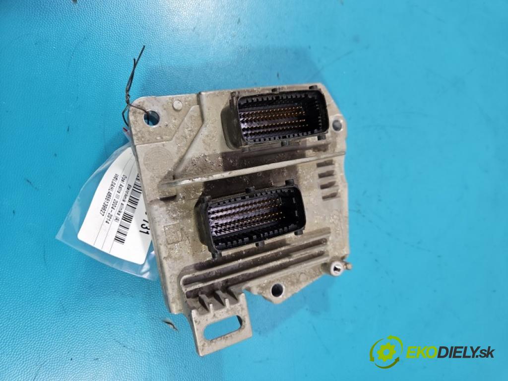 Opel Astra III 2004-2014 1.6 16V Z16XEP 105 HP manual 77 kW 1598 cm3 5- riadiaca jednotka motora 12230740