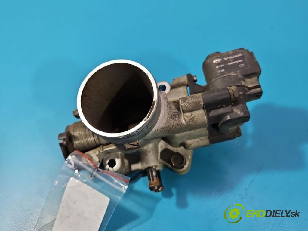 Hyundai Getz 1.1 8V 63 HP manual 46 kW 1086 cm3 5- klapka 35150-02600 (Škrtiaca klapka)