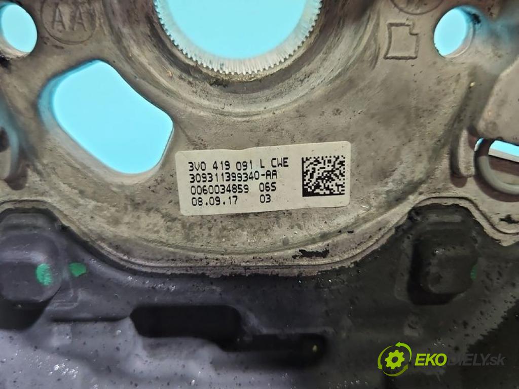 Skoda Fabia III 2014-2021 1.0 TSI 95 hp manual 70 kW 999 cm3 5- volant 3V0419091L (Volant)