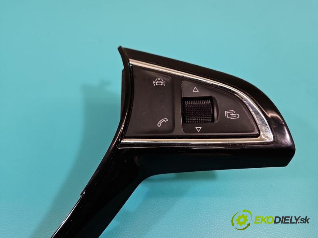 Skoda Fabia III 2014-2021 1.0 TSI 95 hp manual 70 kW 999 cm3 5- Přepínač multifunkční: řízení: 5E0419685A (Páčky pod volantem)