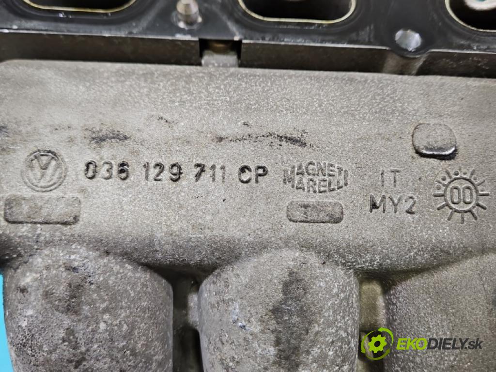 Seat Leon I 1999-2005 1.6 16V 105 HP manual 77 kW 1598 cm3 5- zvod nasávací 036129711CP (Sacie potrubie)