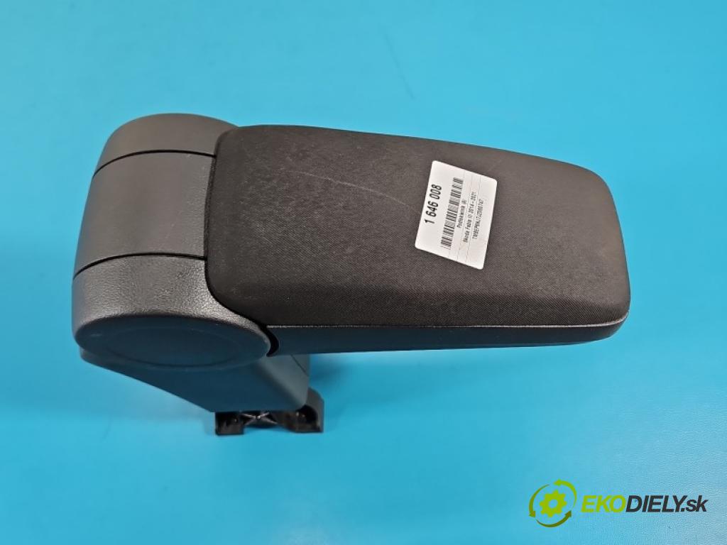 Skoda Fabia III 2014-2021 1.0 TSI 95 HP manual 70 kW 999 cm3 5- operadlo  (Lakťová opierka)