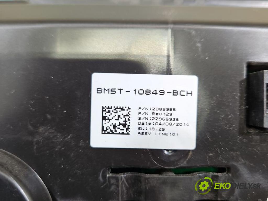 Ford Focus Mk3 2010-2018 1.6d 116 hp manual 85 kW 1560 cm3 5- Přístrojová deska BM5T-10849-BCH (Přístrojová deska)