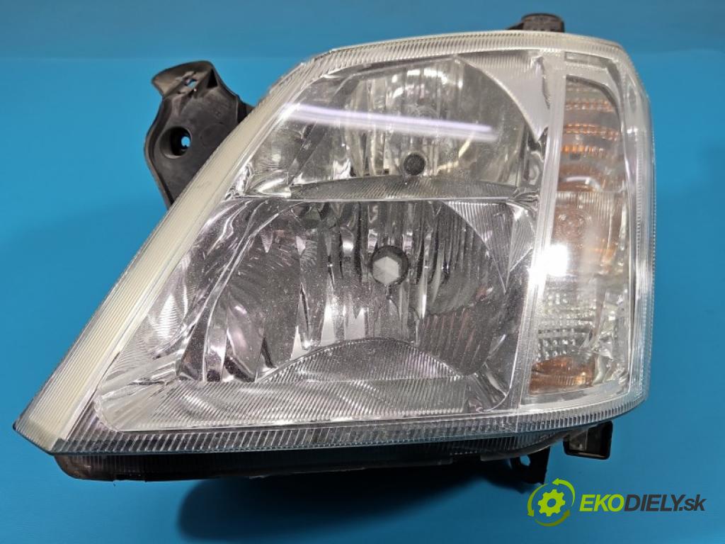 Opel Meriva A 2002-2010 1.7 cdti 101 HP manual 74 kW 1686 cm3 5- Reflektor: ľavý 93321052 (Kľučka dverí ostatné)