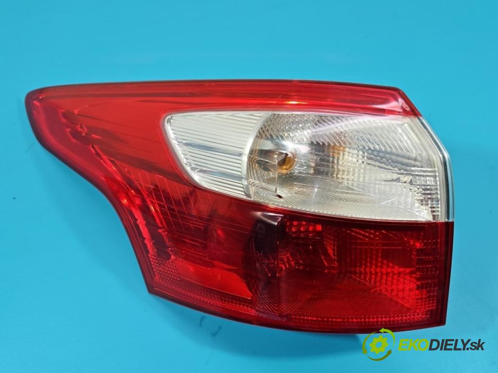 Ford Focus Mk3 2010-2018 1.6d 116 HP manual 85 kW 1560 cm3 5- svetlo / reflektor zadné ľavé blatník BM51-13405-G