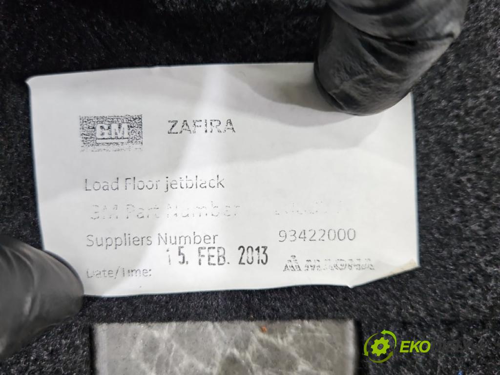 Opel Zafira C 2012-2019 Tourer 2.0 cdti 110 HP manual 81 kW 1956 cm3 5- kastlík 13366366