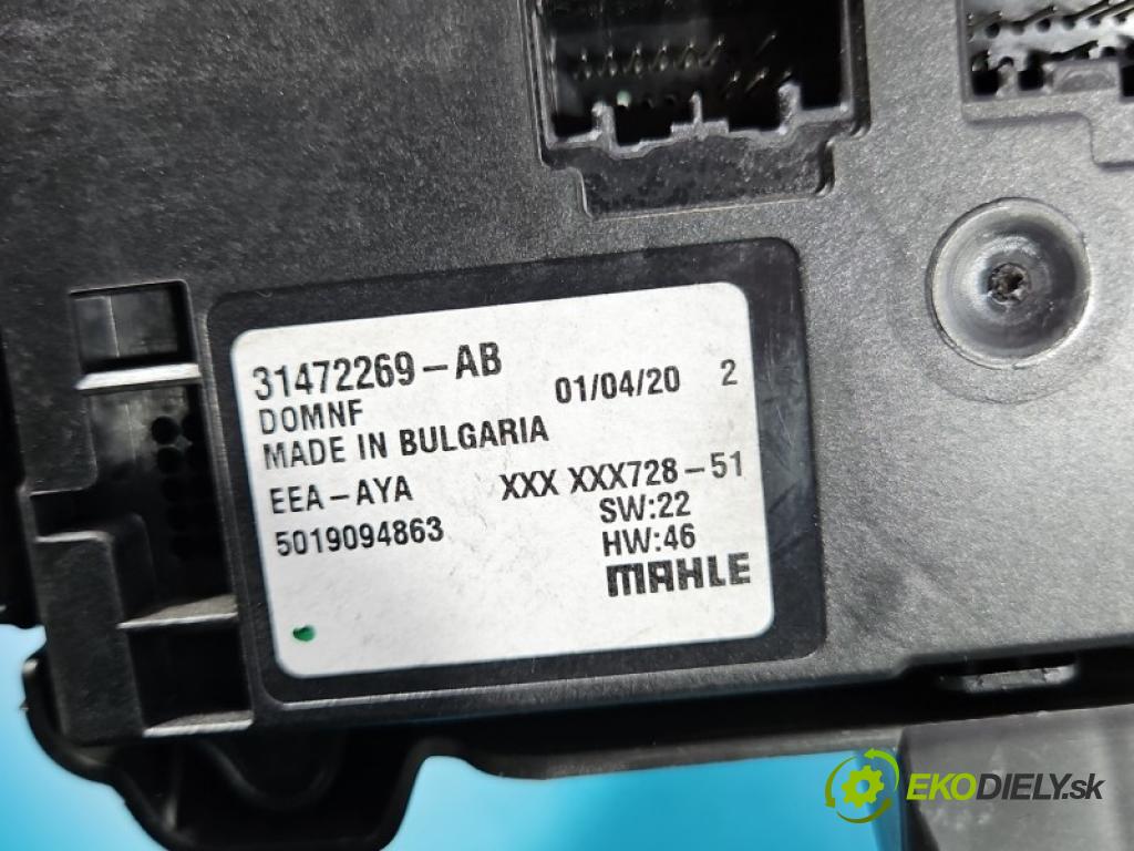 Volvo XC60 II 2017- 2.0 T5 250 hp automatic 184 kW 1969 cm3 5- řídící jednotka 31472269-AB