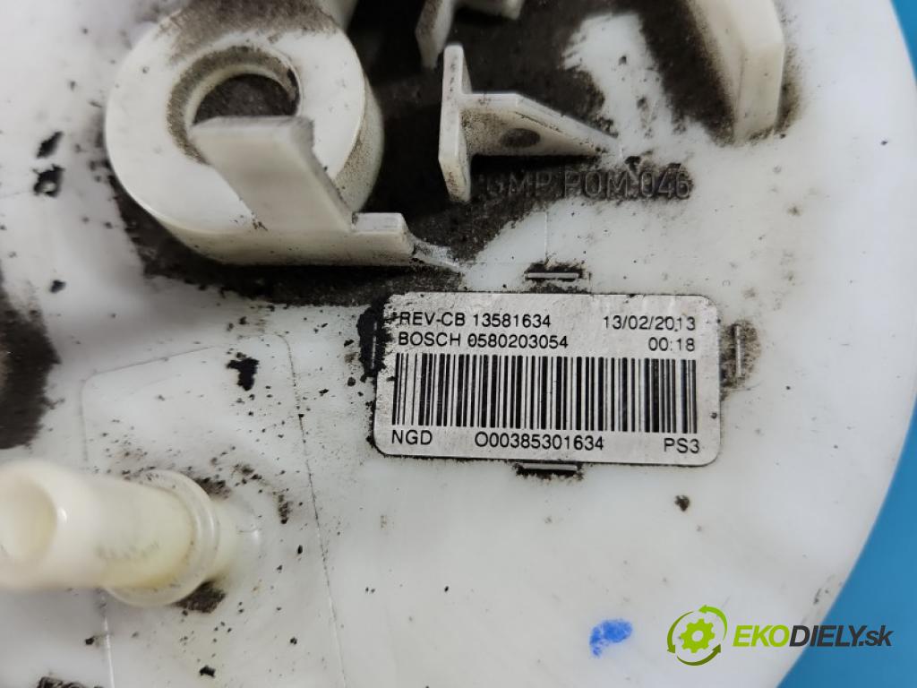 Opel Zafira C 2012-2019 Tourer 2.0 cdti 110 hp manual 81 kW 1956 cm3 5- čerpadlo paliva 13581634