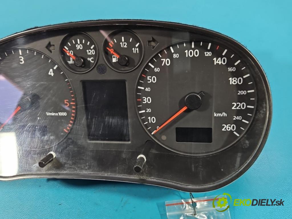 Audi A3 8L 1996-2003 1.9 tdi 110 hp manual 81 kW 1896 cm3 5- Přístrojová deska 110080142 (Přístrojová deska)