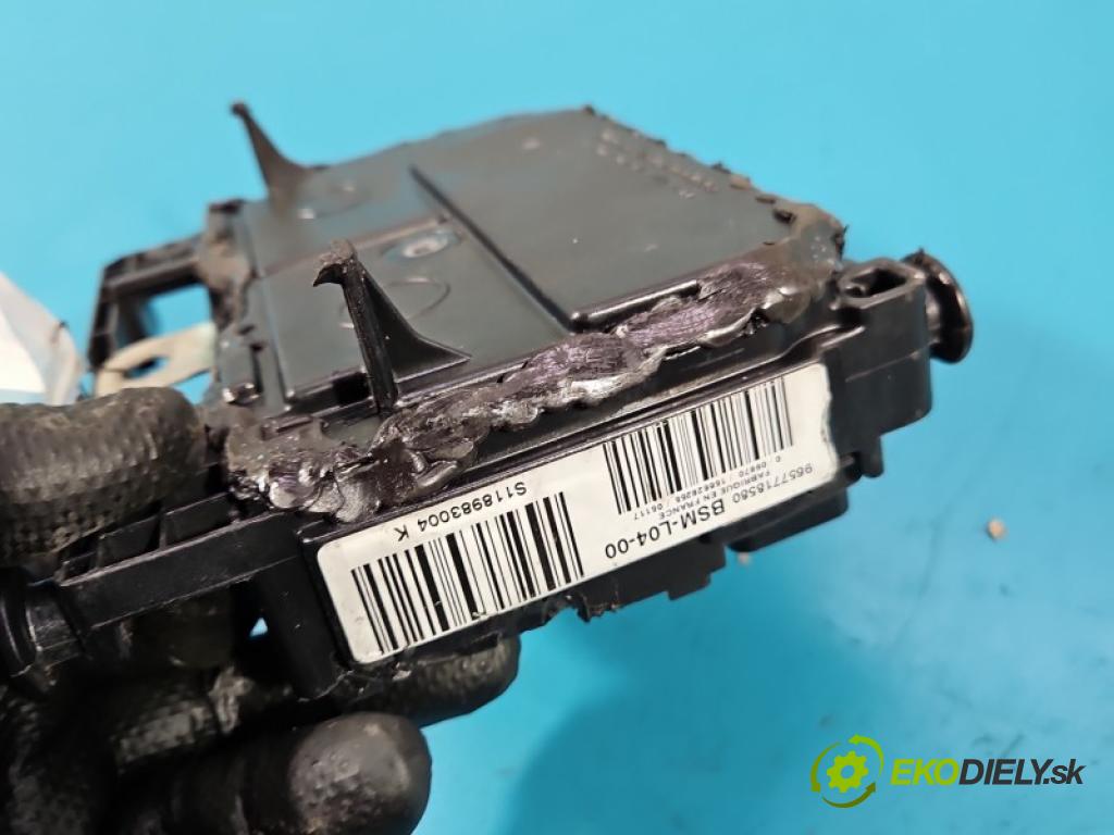 Citroen C4 I 2004-2011 1.6 16V 109 hp manual 80 kW 1587 cm3 3- řídící jednotka 9657718580