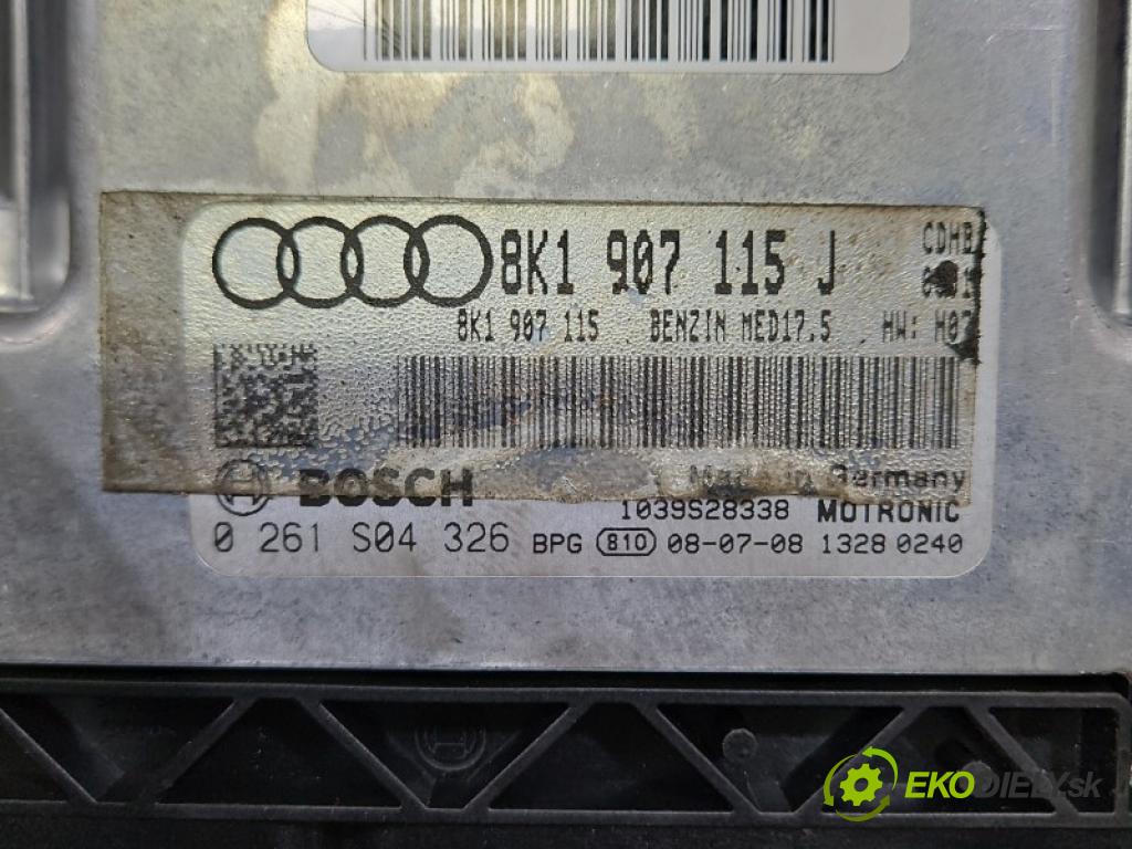 Audi A4 B8 2007-2015 1.8 TFSI 160 hp manual 118 kW 1798 cm3 5- řídící jednotka motoru 8K1907115J
