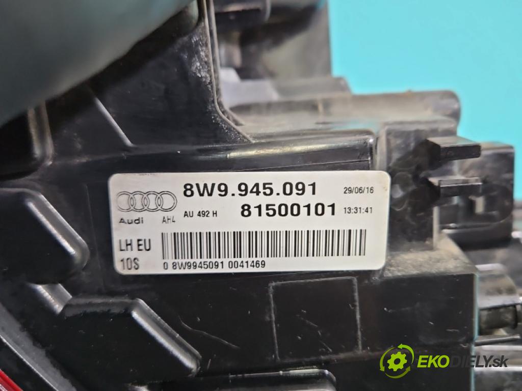 Audi A4 B9 2015-2024 2.0 tdi 150 hp manual 110 kW 1968 cm3 5- světlo zadní levé blatník: 8W9945091