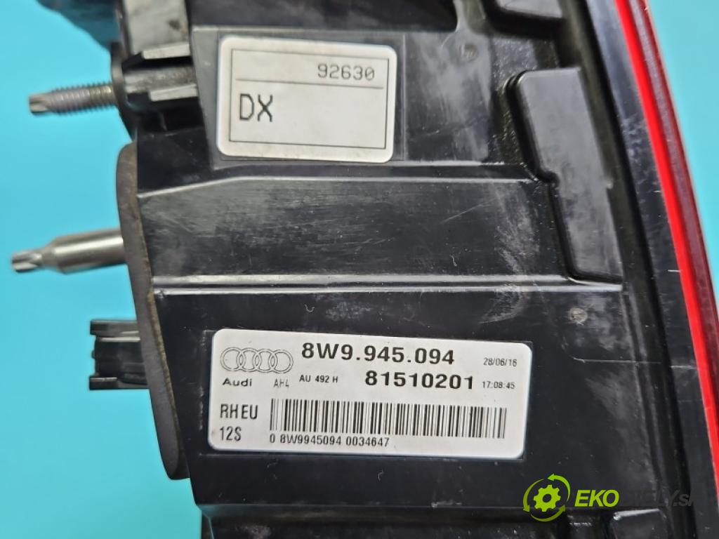 Audi A4 B9 2015-2024 2.0 tdi 150 hp manual 110 kW 1968 cm3 5- světlo zadní pravé kufrových dveří 8W9945094