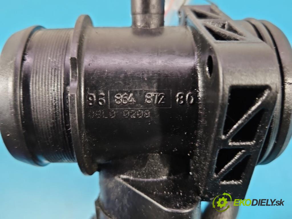 Ford Focus Mk2 2004-2011 1.6 tdci 90 HP manual 66 kW 1560 cm3 5- klapka 9686487280 (Škrtiaca klapka)