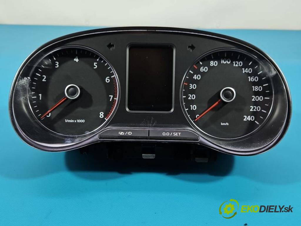 Vw Polo V 6R 2009-2017 1.2 TSI 105 hp manual 77 kW 1197 cm3 5- Přístrojová deska 6R0920860M (Přístrojová deska)