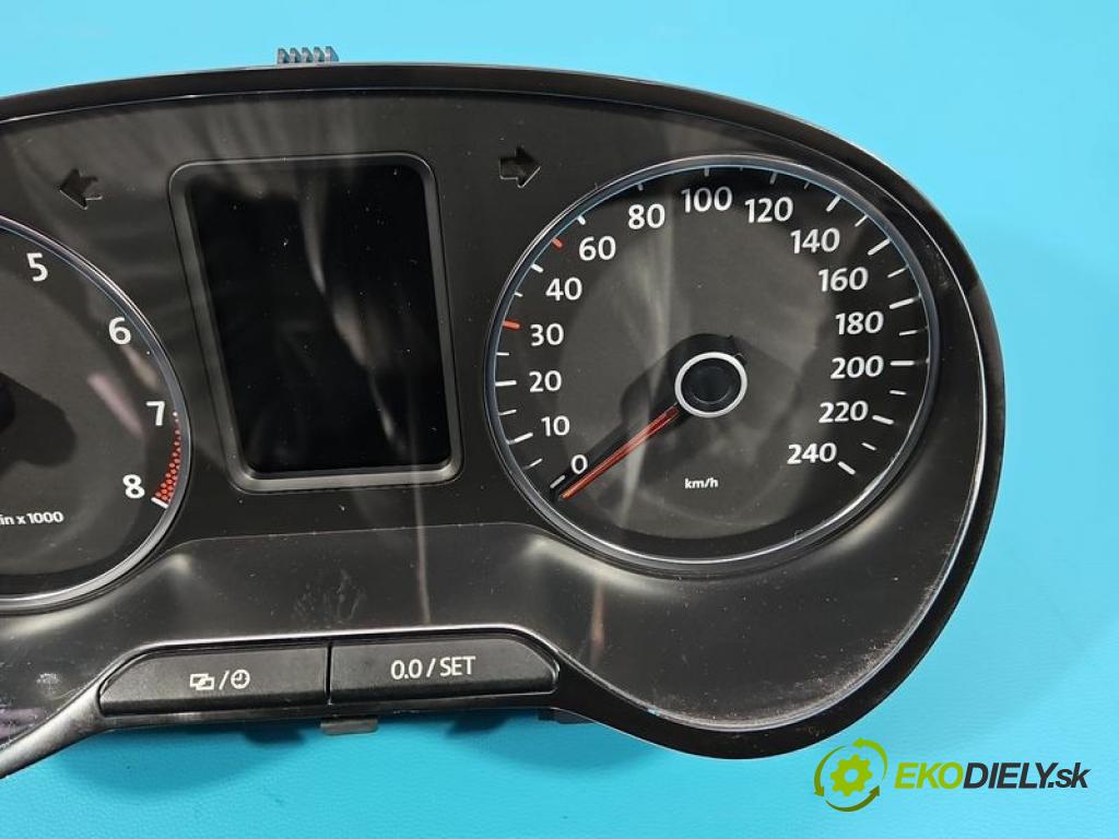 Vw Polo V 6R 2009-2017 1.2 TSI 105 hp manual 77 kW 1197 cm3 5- Přístrojová deska 6R0920860M (Přístrojová deska)