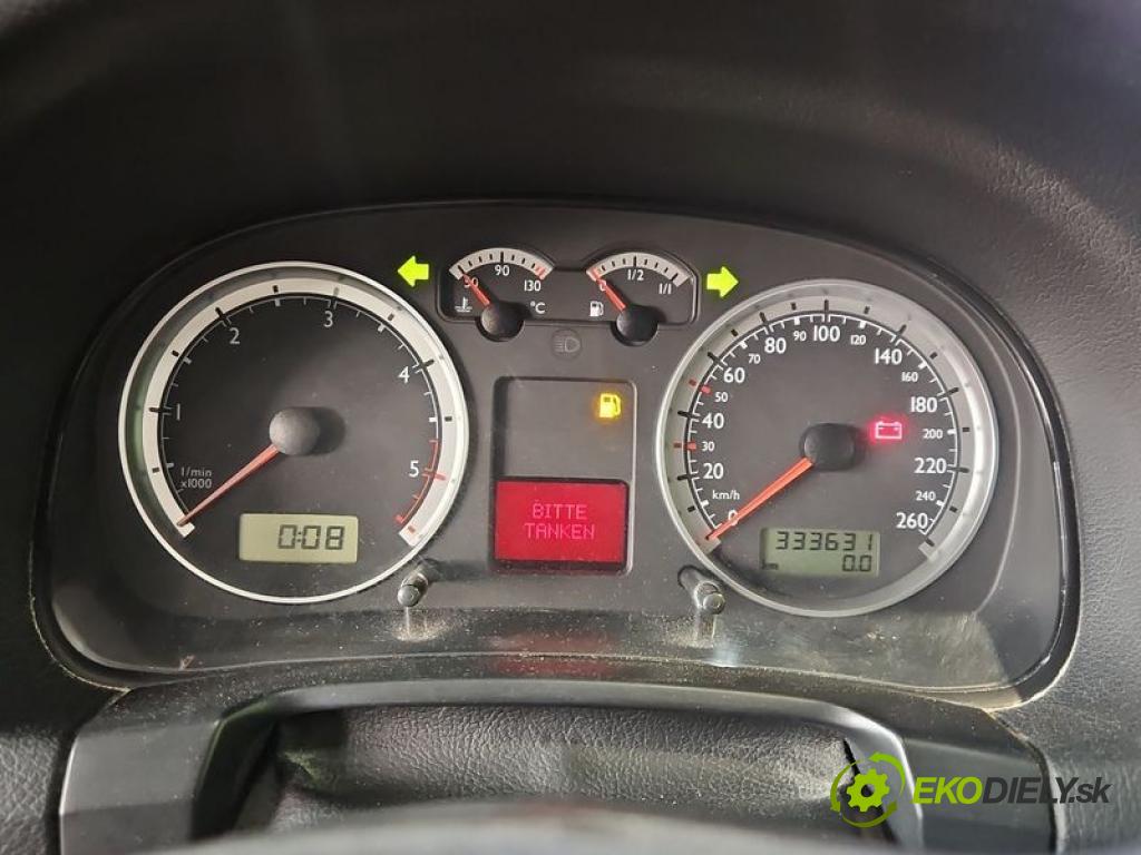 Vw Bora 1.9 tdi 110 hp manual 81 kW 1896 cm3 5- Přístrojová deska 1J5920825C (Přístrojová deska)