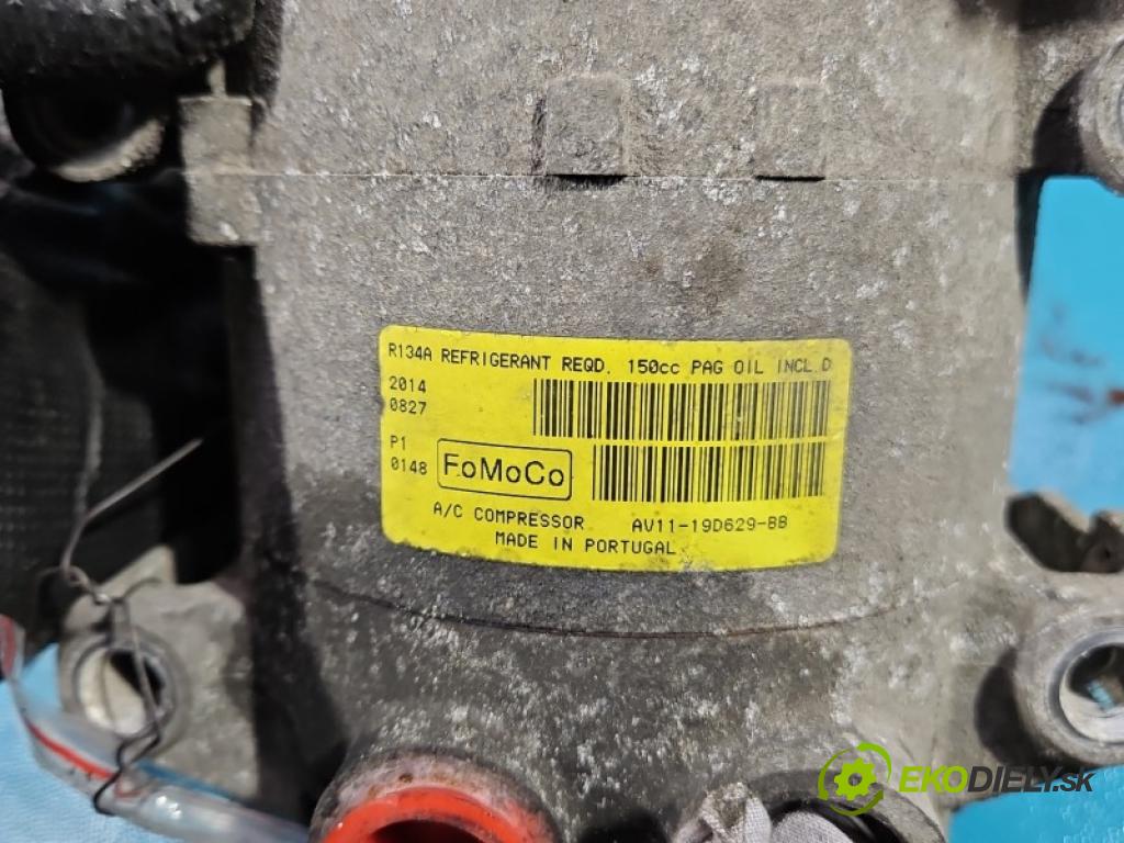 Ford Focus Mk3 2010-2018 1.6d 116 hp manual 85 kW 1560 cm3 5- Kompresor: klíma AV11-19D629-BB (Kompresor klimatizace)