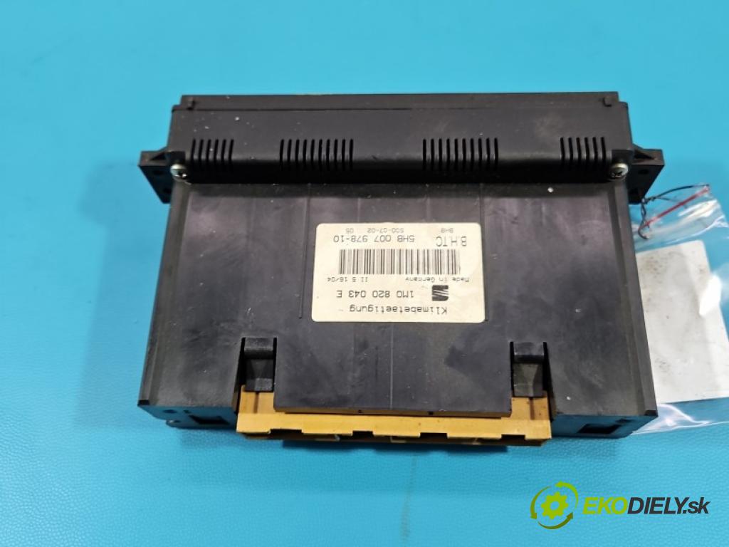 Seat Leon I 1999-2005 1.6 16V 105 hp manual 77 kW 1598 cm3 5- palubní deska panel topení 1M0820043E