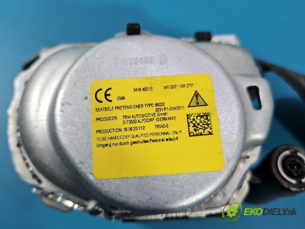 Audi A4 B9 2015-2024 2.0 tdi 150 hp manual 110 kW 1968 cm3 5- stěna bezpečnost zadní pravý 8W0857806B