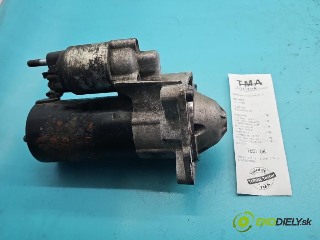 Fiat Ducato III 2006-2014 2.3 jtd 120 HP manual 88 kW 2287 cm3 5- štartér  (Štartér)