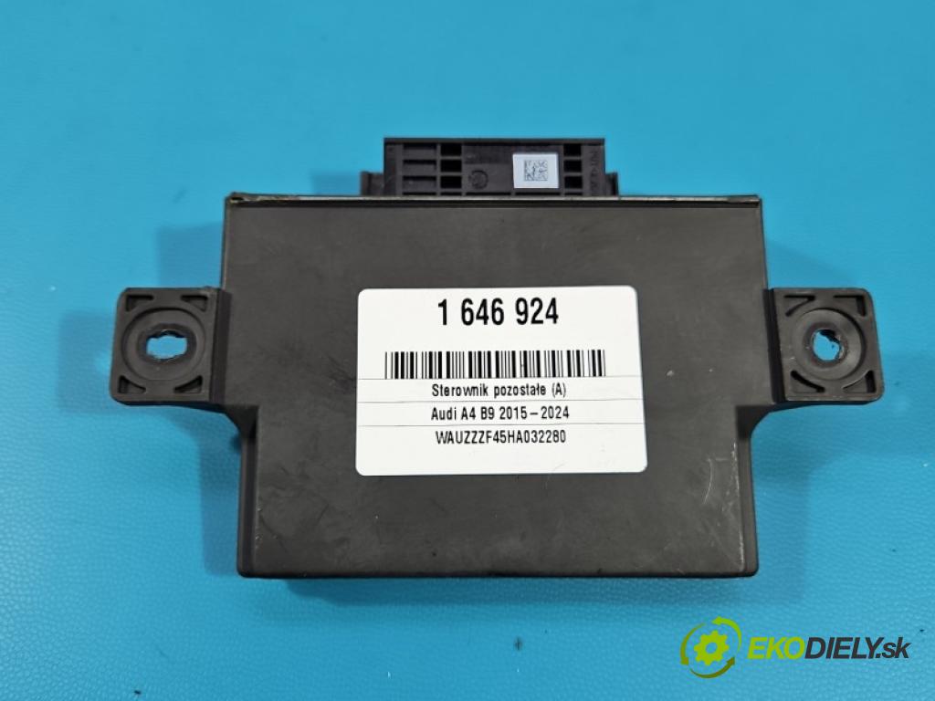 Audi A4 B9 2015-2024 2.0 tdi 150 hp manual 110 kW 1968 cm3 5- řídící jednotka 4M1907468C