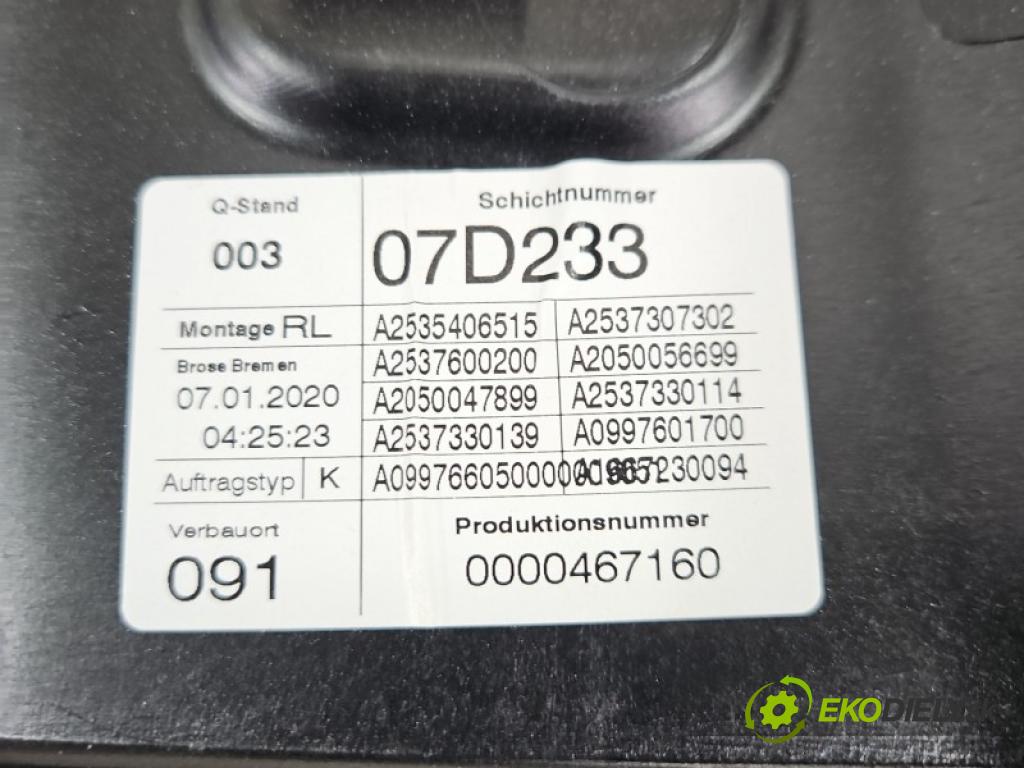 Mercedes GLC coupe X253 2015-2022 3.0 V6 automatic 287 kW 2996 cm3 5- mechanismus stahování zadní levý A2535406515