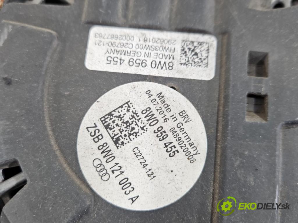 Audi A4 B9 2015-2024 2.0 tdi 150 hp manual 110 kW 1968 cm3 5- ventilátor chladič 8W0959455