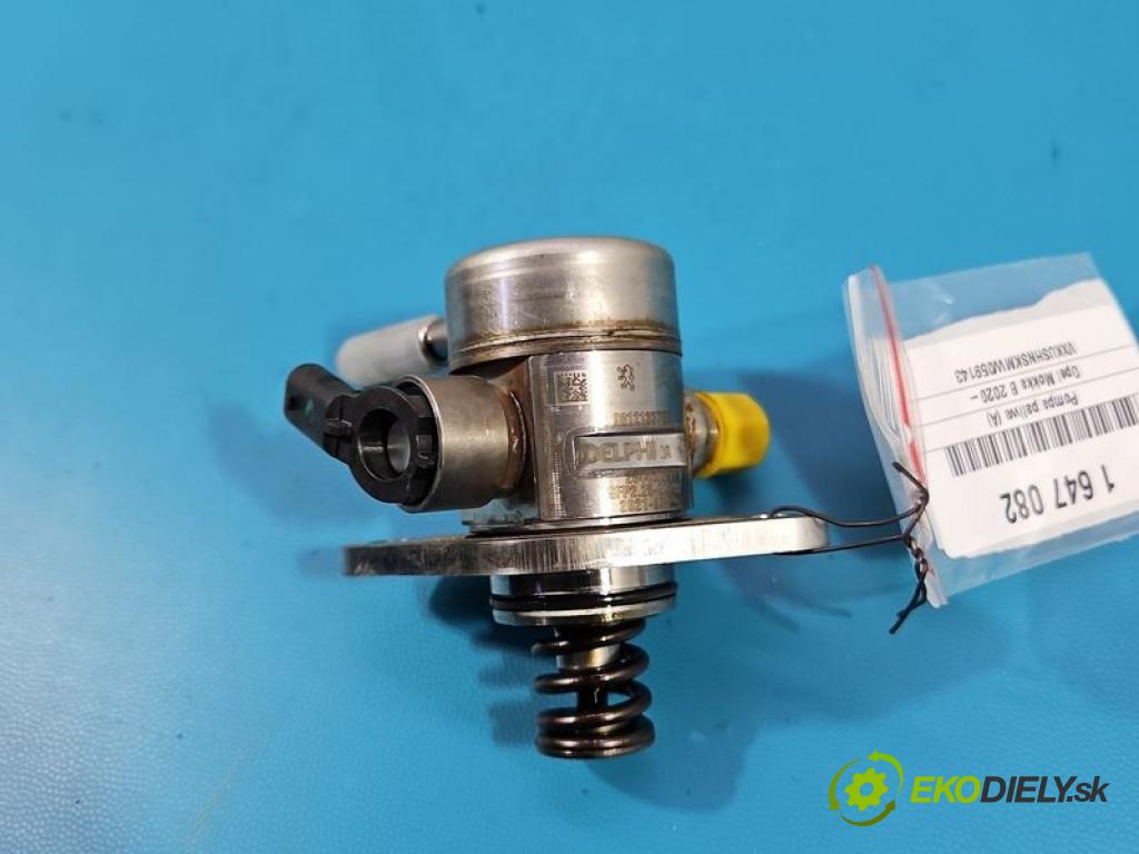 Opel Mokka B 2020- 1.2 T 131 hp manual 96 kW 1199 cm3 5- čerpadlo paliva 9812133780