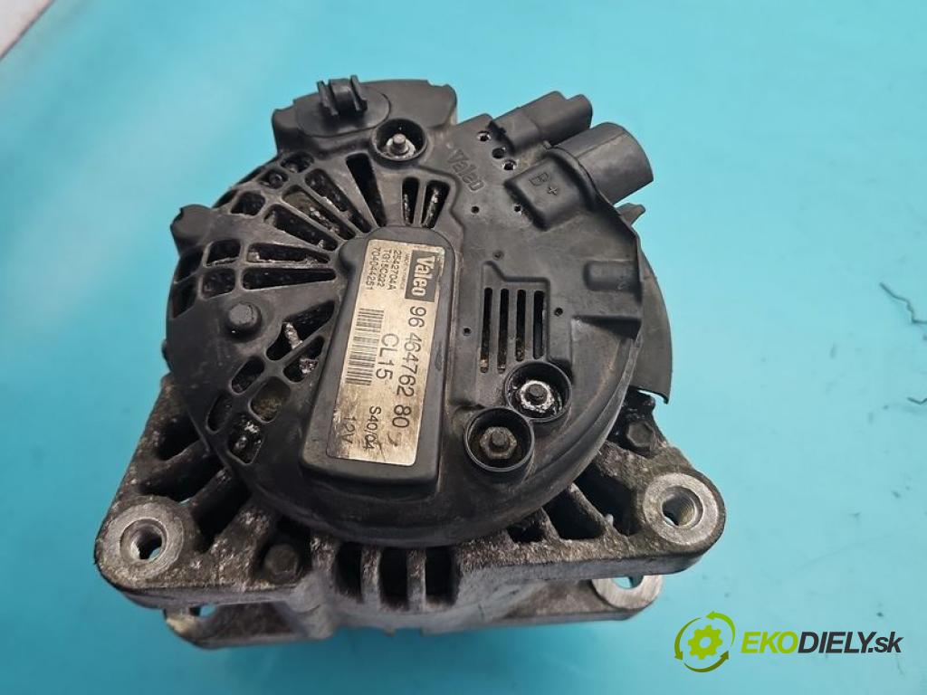 Citroen C3 Pluriel 2003-2010 1.4 hdi 68 HP manual 50 kW 1398 cm3 2- Alternator 9646476280 (Alternátor)