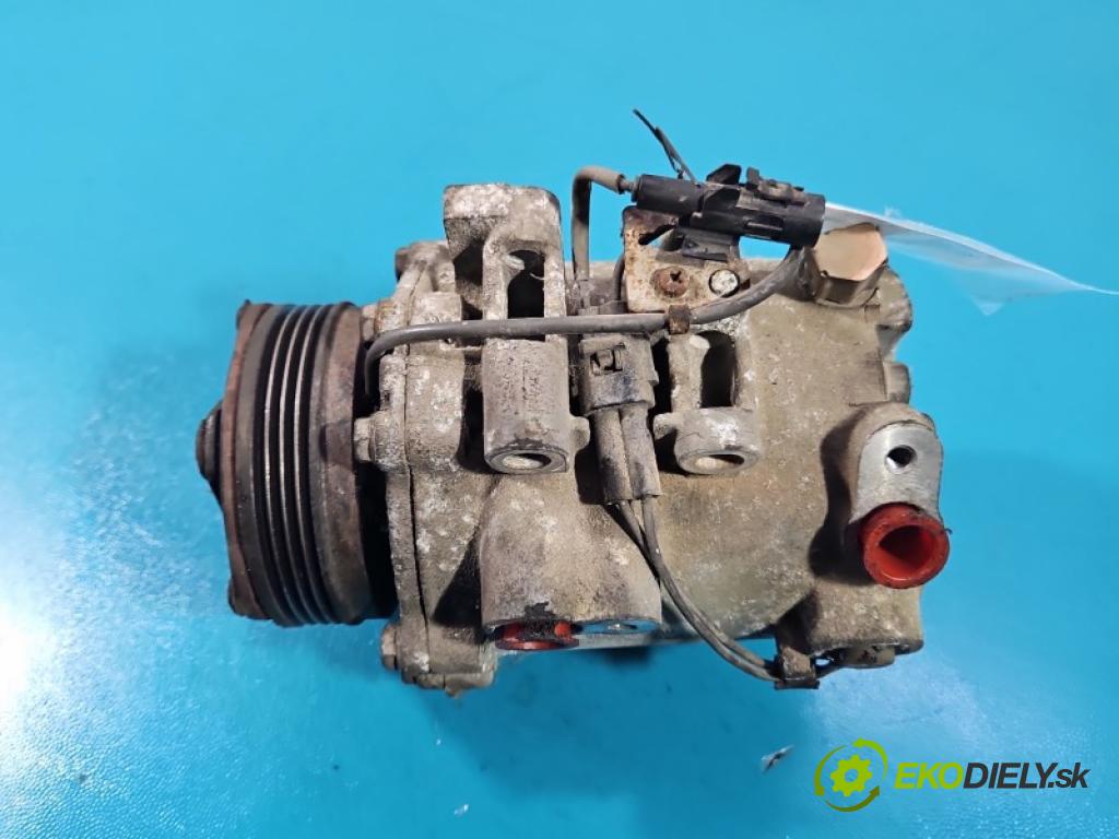 Suzuki Swift Mk6 2005-2010 1.5 16V 102 HP manual 75 kW 1490 cm3 5- Kompresor: klimatizácie 95200-62JA0 (Kompresor klimatizácie)