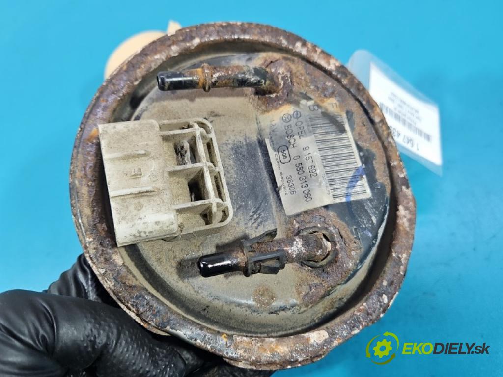 Opel Astra II 1998-2009 1.2 16V 75 hp manual 55 kW 1199 cm3 5- čerpadlo paliva 9157692