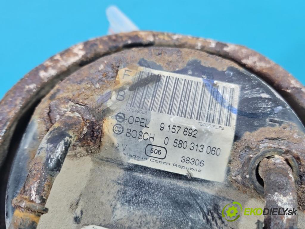 Opel Astra II 1998-2009 1.2 16V 75 hp manual 55 kW 1199 cm3 5- čerpadlo paliva 9157692