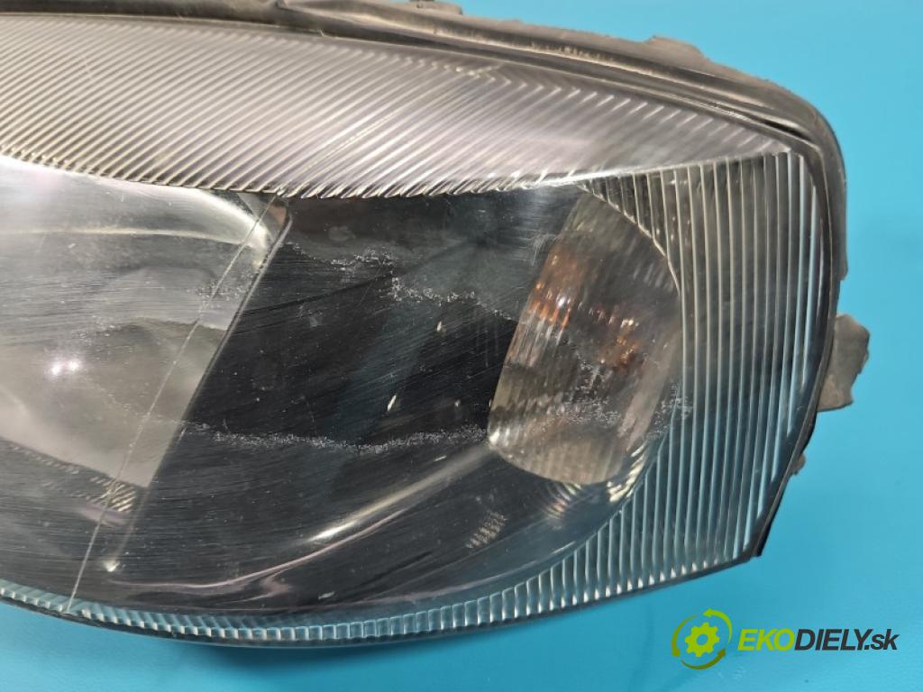 Opel Astra II 1998-2009 1.2 16V 75 HP manual 55 kW 1199 cm3 5- Reflektor: ľavý  (Kľučka dverí ostatné)