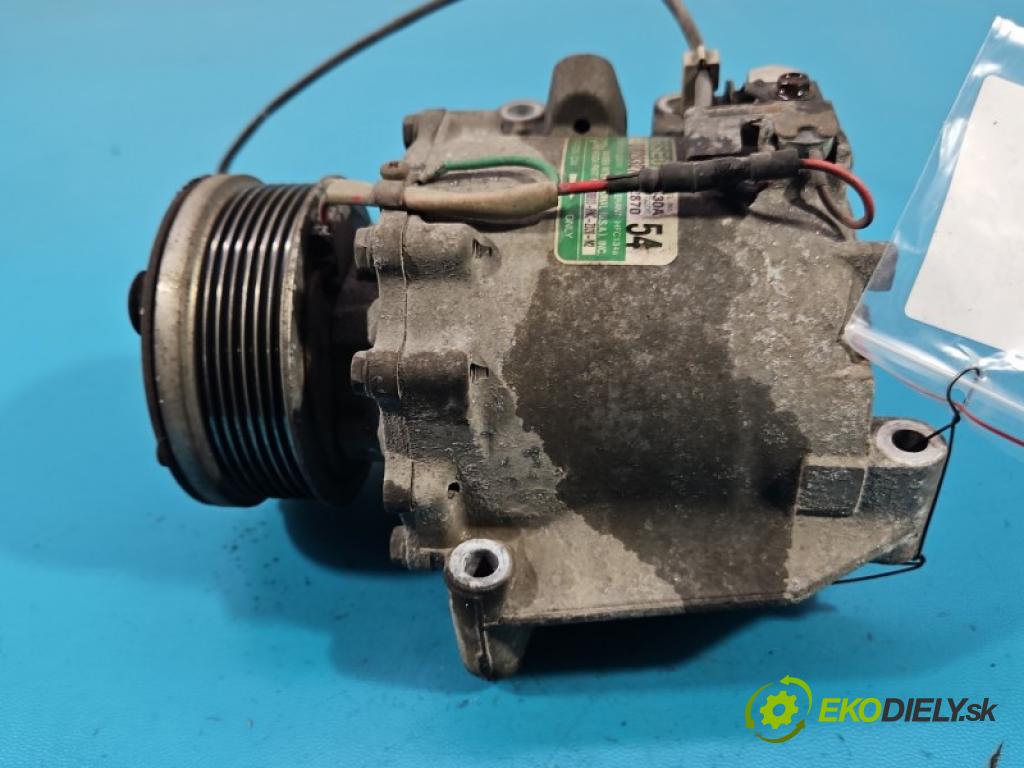Honda Civic VIII 2006-2011 1.8 16V 140 HP manual 103 kW 1799 cm3 5- Kompresor: klimatizácie 38800-RNC-Z020-M2 (Kompresor klimatizácie)