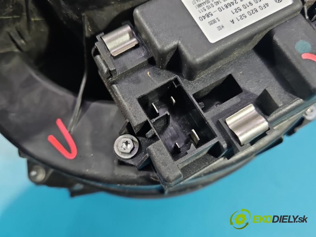 Audi A6 C6 2004-2011 3.0 tdi 232KM automatic 171 kW 2967 cm3 5- ventilátor vzduchu 4F0820521A