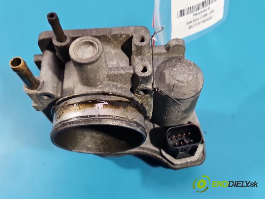 Opel Astra II 1998-2009 1.8 16V 125 hp manual 92 kW 1796 cm3 2- škrticí klapka 5WS91703 (Škrticí klapka)