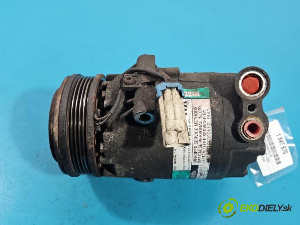 Opel Astra II 1998-2009 1.8 16V 125 HP manual 92 kW 1796 cm3 2- Kompresor: klimatizácie 09165714 (Kompresor klimatizácie)
