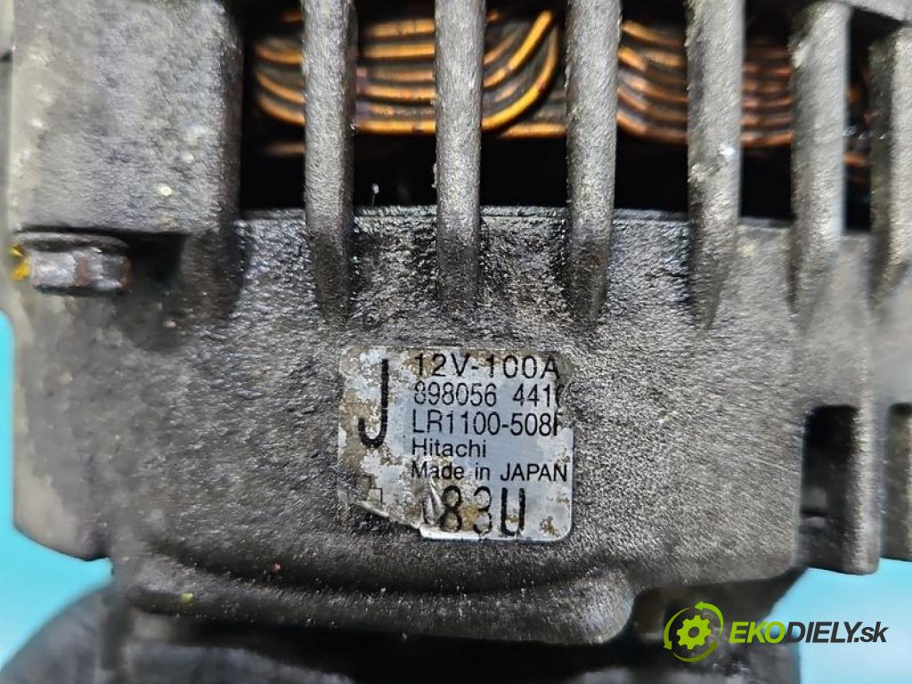 Opel Astra III 2004-2014 1.7 cdti 80 HP manual 59 kW 1686 cm3 5- Alternator (Alternátor)