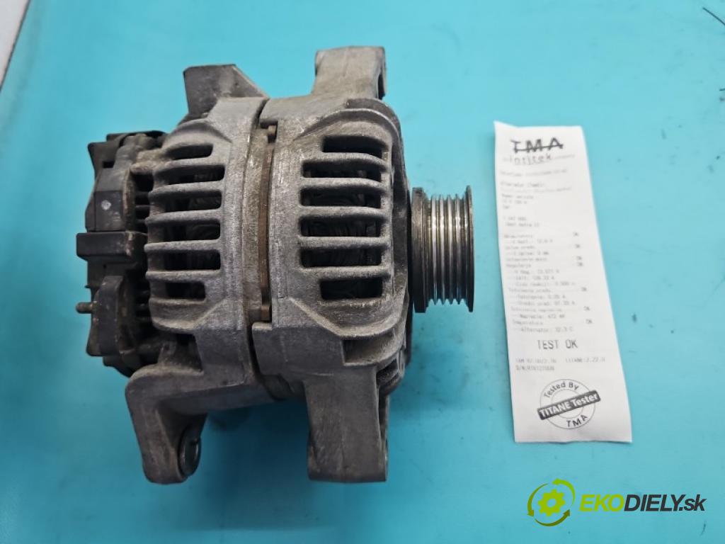 Opel Astra II 1998-2009 1.8 16V 125 HP manual 92 kW 1796 cm3 2- Alternator 90561971 (Alternátor)
