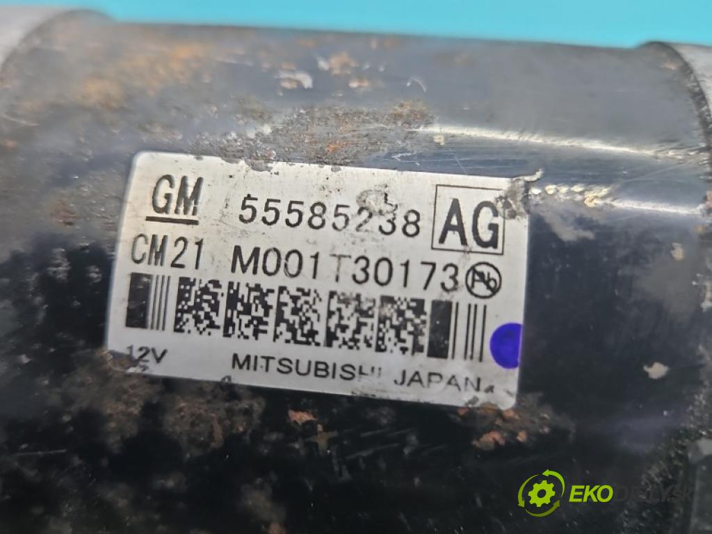 Opel Zafira C 2012-2019 Tourer 2.0 cdti 110 HP manual 81 kW 1956 cm3 5- štartér 55585238 (Štartér)